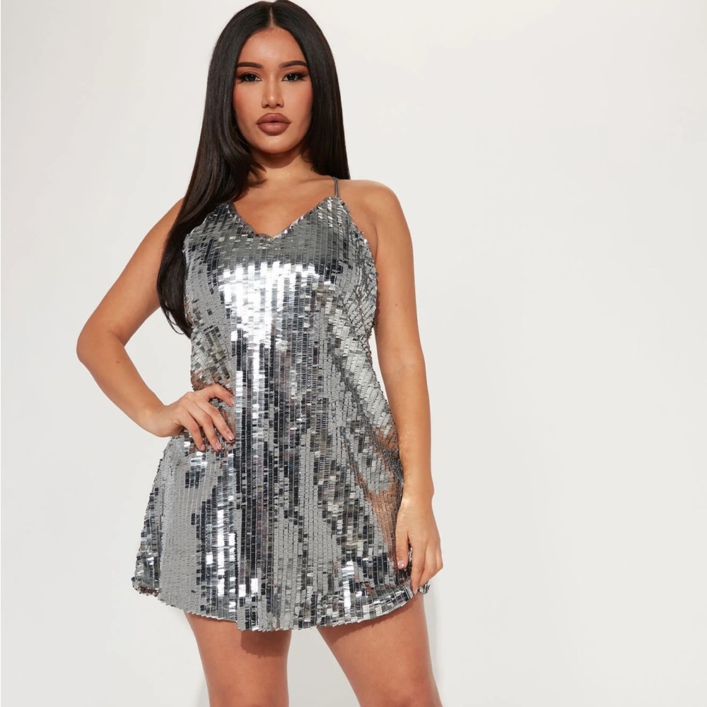 Fashion Nova Sequin Mini Dress